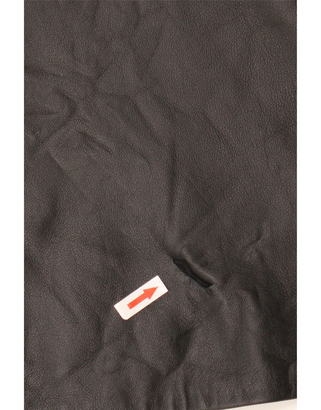 Vintage lædernederdel til kvinder W32 Large Black