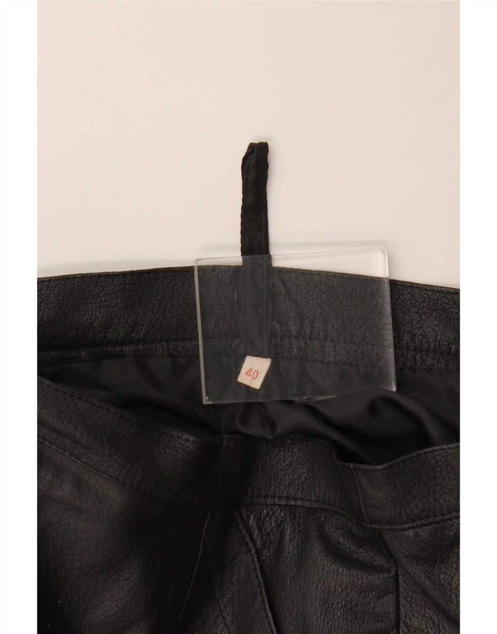 Vintage lige nederdel til kvinder EU 40 Medium W30 Sort