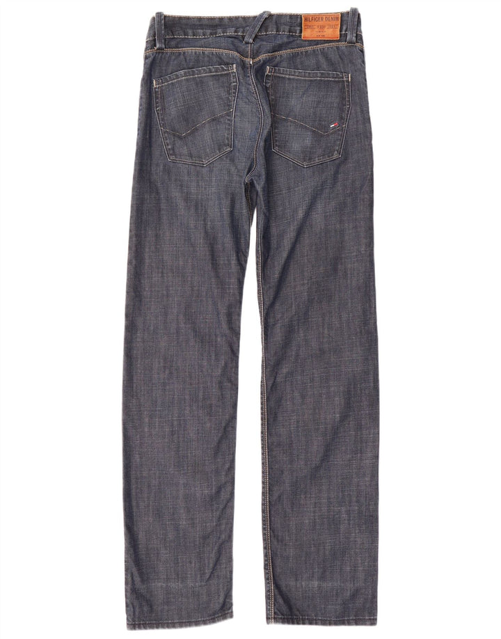 TOMMY HILFIGER Straight jeans til mænd W30 L34 Marineblå bomuld