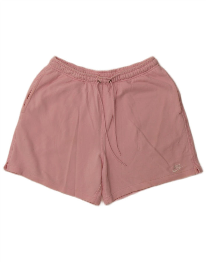NIKE sportsshorts til kvinder UK 14 Medium Pink Bomuld
