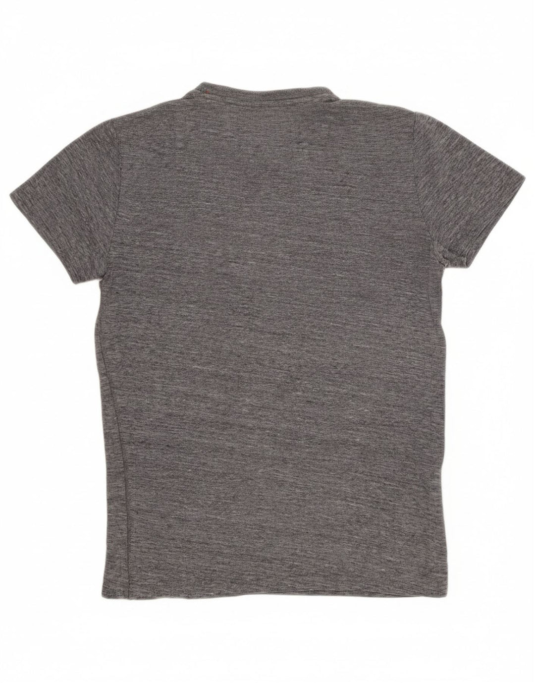 SUPERDRY Mens Graphic T-Shirt Top XS Grey Cotton
