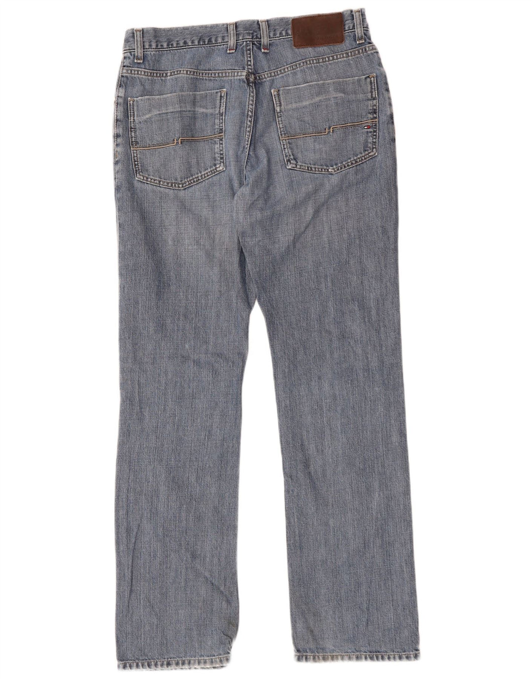 Tommy Hilfiger Straight Jeans til mænd W34 L34 Blå Bomuld