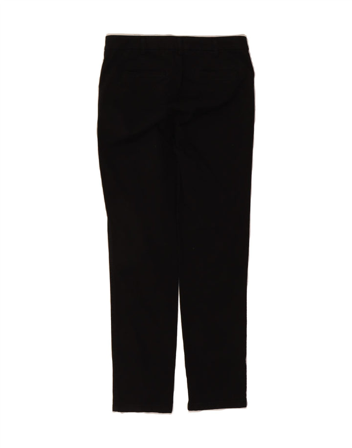 BENETTON Womens Slim Chino Trousers W28 L27 Black Vintage Benetton and Second-Hand Benetton from Messina Hembry 