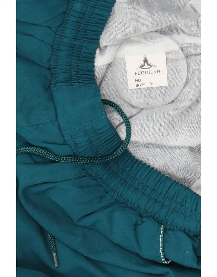 VINTAGE Mens Tracksuit Trousers Small  Green Vintage Vintage and Second-Hand Vintage from Messina Hembry 