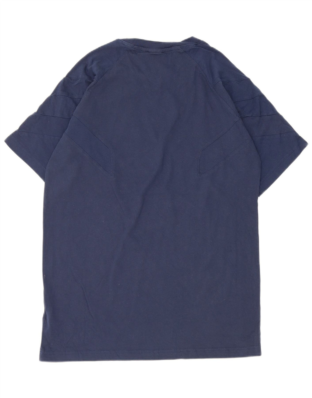 Adidas herre T-shirt top mellem marineblå bomuld