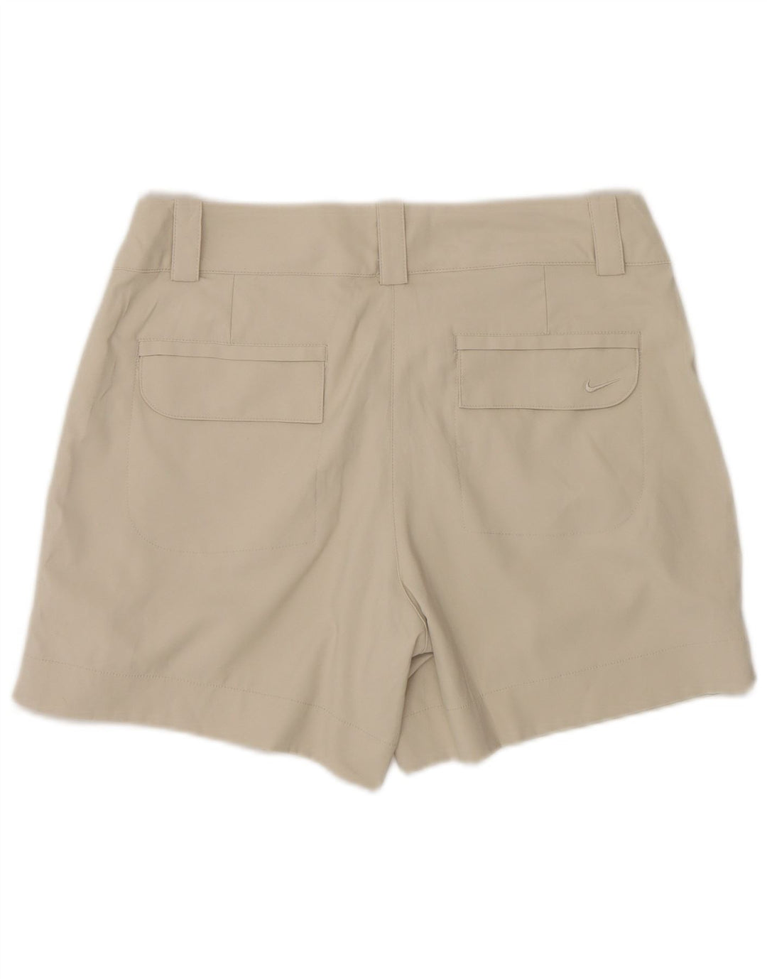 Nike Herre Dri Fit Chino Shorts UK 8 Small W30 Beige Polyester