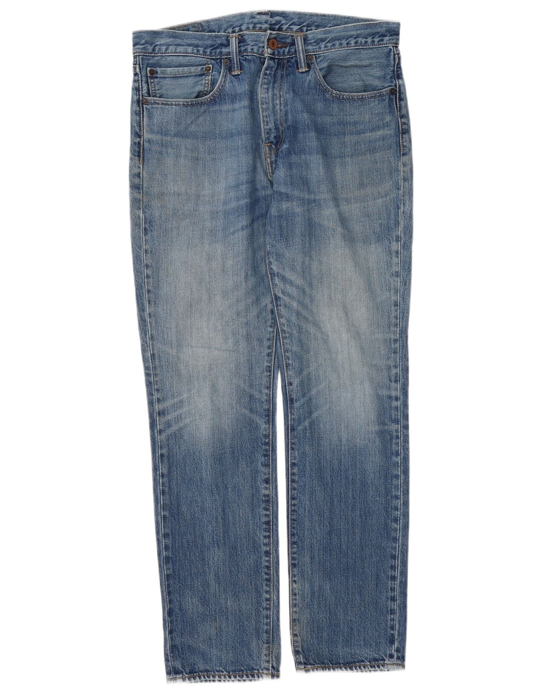 LEVI'S Herre 511 Slim Jeans W34 L32 Blå Bomuld