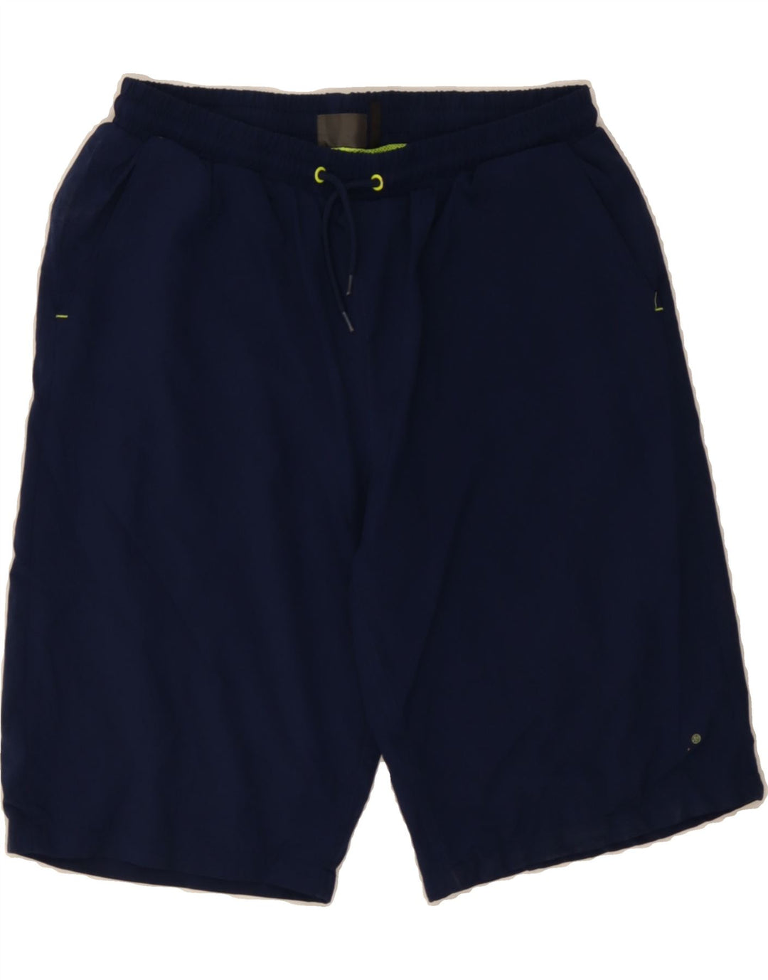 EDDIE BAUER Boys Sport Shorts 15-16 Years  Navy Blue Polyester Vintage Eddie Bauer and Second-Hand Eddie Bauer from Messina Hembry 