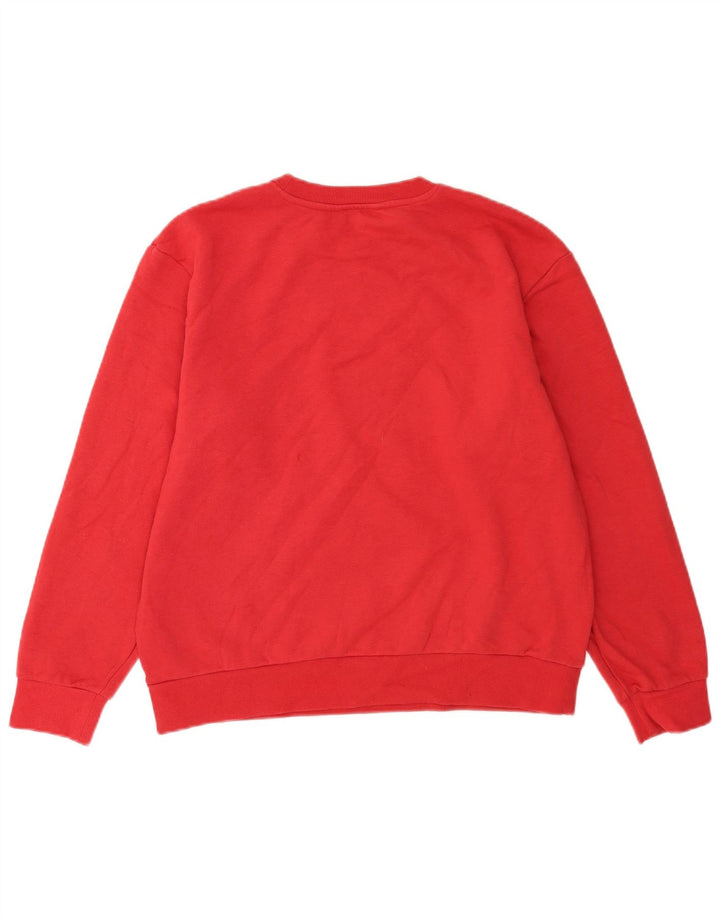 MARKS & SPENCER Sweatshirt til mænd Medium Rød Bomuld