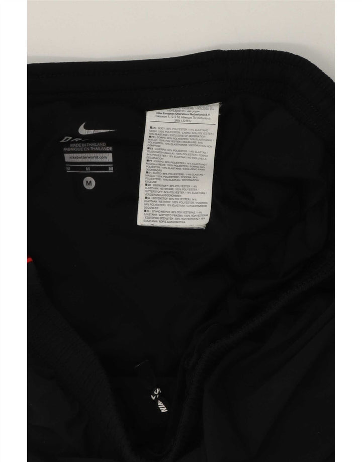 Nike Herre Dri Fit Sportshorts Medium Sort Colourblock Polyester