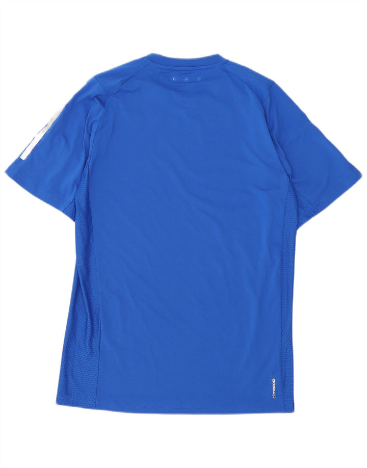 Nike Herre Climacool T-Shirt Top Lille Blå Polyester