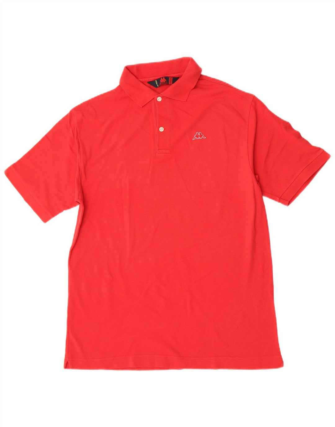 Kappa herre poloshirt Medium rød bomuld
