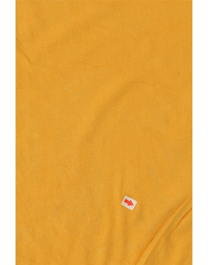 HURLEY Boys Graphic T-Shirt Top 10-11 Years Medium Yellow Cotton Vintage Hurley and Second-Hand Hurley from Messina Hembry 