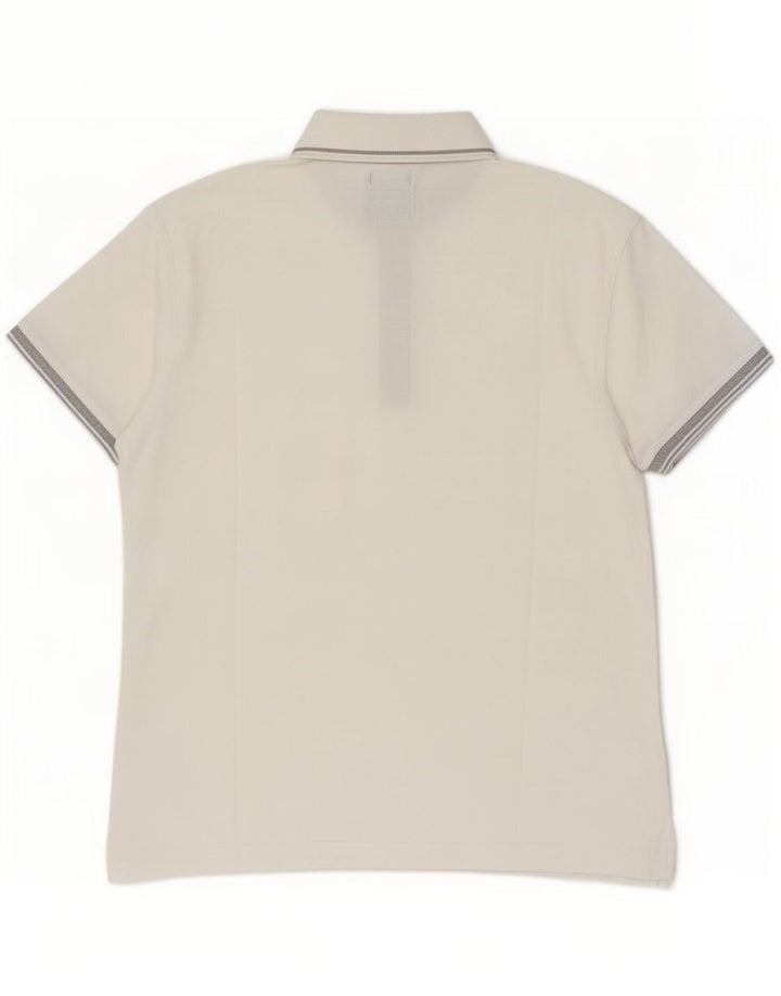Henry Cottons Herre Slim Fit Polo Shirt Medium White
