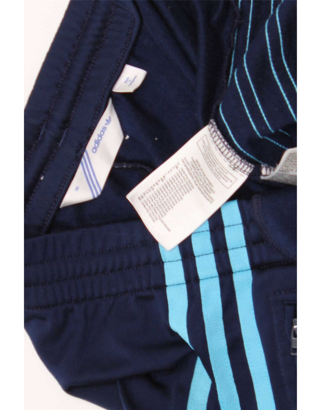 Adidas Træningsdragtsbukser til kvinder EU 36 Small Navy Blue Polyester