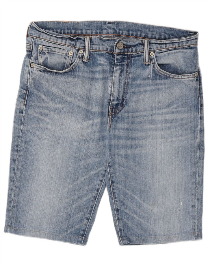 Levi's Herre 511 denimshorts W33 Stor blå bomuld
