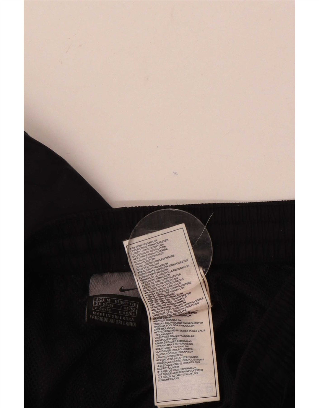 Nike træningsdragt til mænd Joggers UK 39/41 Medium Black Nylon