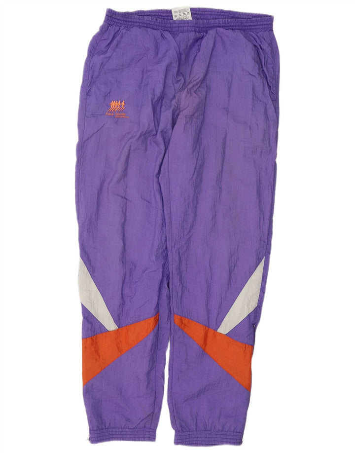 Frank Shorter Herre træningsdragt Bukser Joggers Medium Lilla Colourblock