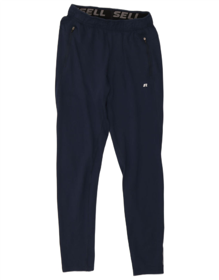 Russell Athletic Herre træningsdragt Bukser Small Navy Blue Rayon