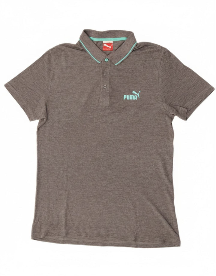 Puma herre poloshirt mellemgrå