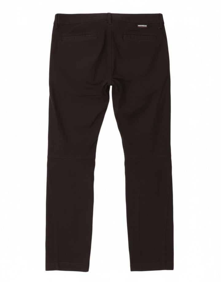 Murphy & Nye Dame Slim Casual Bukser W33 L33 Sort Bomuld