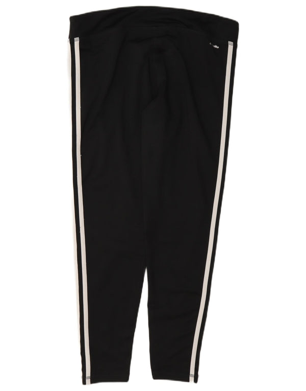 Adidas Womens Climalite Leggings UK 16/18 Large Black Polyester