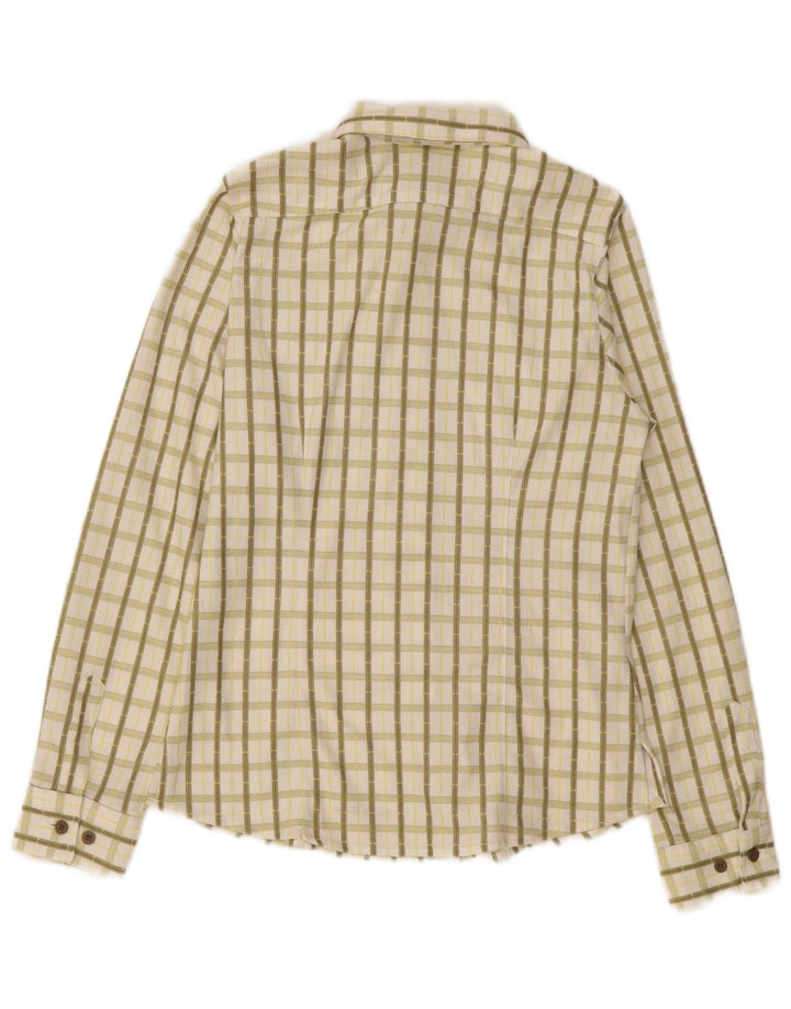Tænk Pink Boys Shirt 11-12 år Medium Off White Ternet polyester