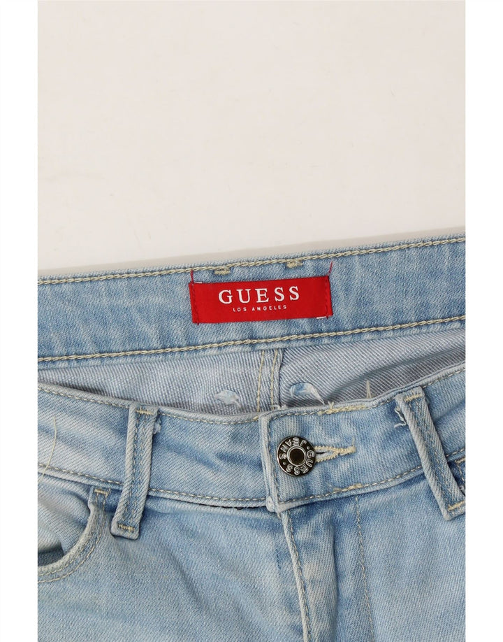 GUESS Womens Skinny Jeans W27 L30 Blue Cotton Vintage Guess and Second-Hand Guess from Messina Hembry 