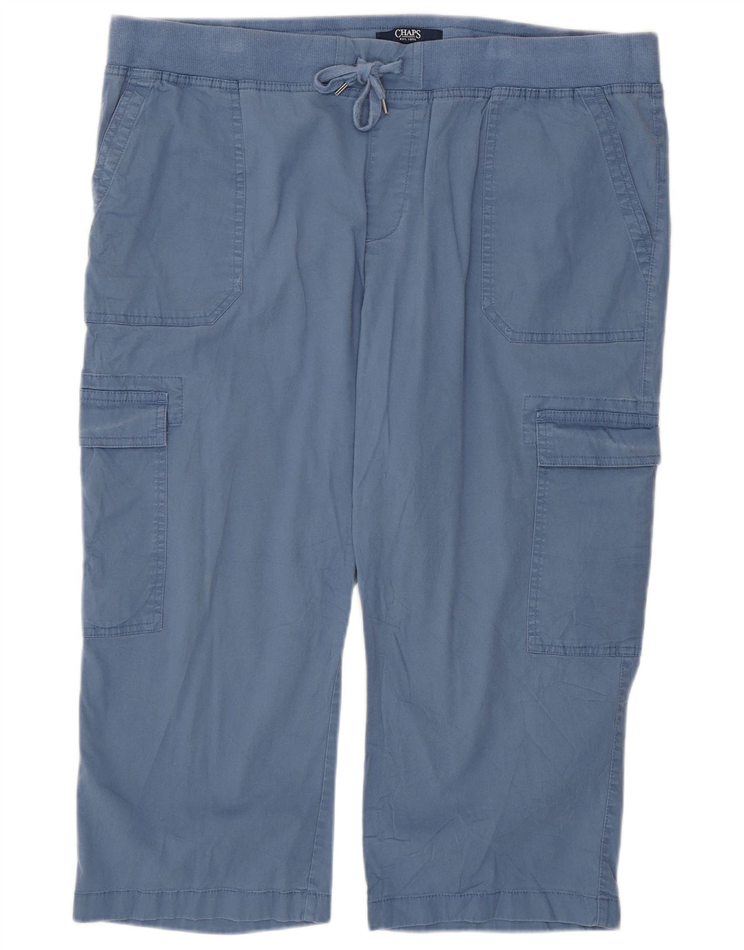 Chaps Dame Capri Træningsdragt Bukser UK 18 XL Blå Bomuld