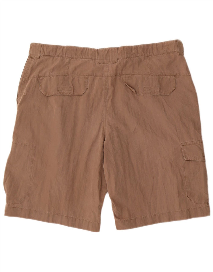 Marks & Spencer Herre Blue Harbor Cargo Shorts W38 XL Beige Bomuld