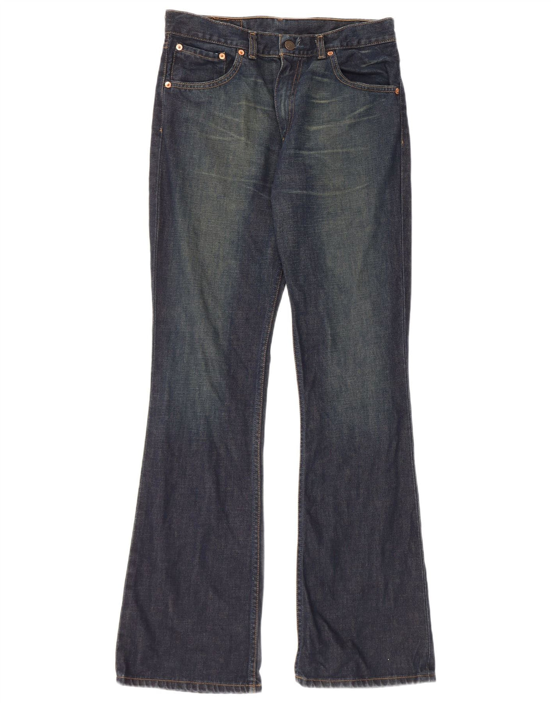 Levi's Dame 525 Bootcut Jeans W31 L34 Blå Bomuld