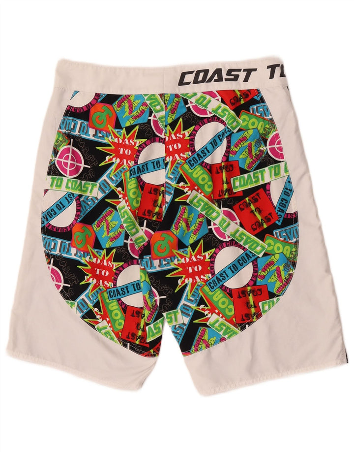 Coast Herre grafiske svømmeshorts Medium flerfarvet polyester