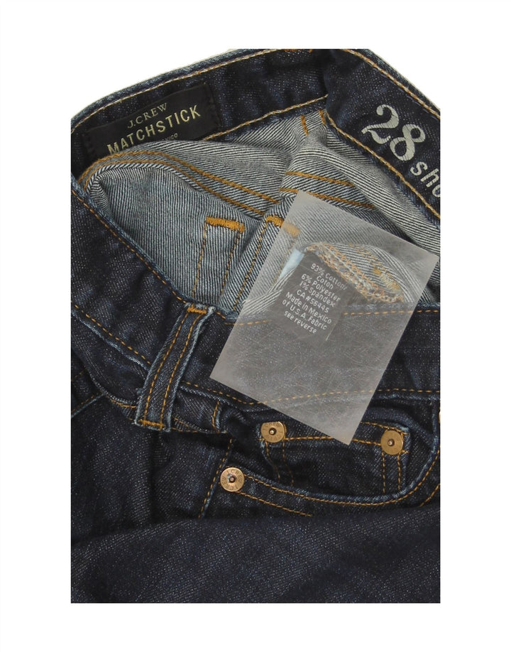 J. CREW Womens Matchstick Slim Jeans W28 L31 Navy Blue Cotton Vintage J. Crew and Second-Hand J. Crew from Messina Hembry 