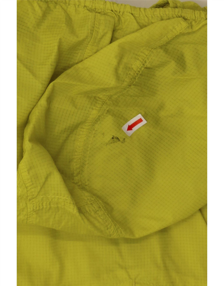 PUMA Mens Hooded Rain Jacket UK 38 Medium Yellow Nylon Vintage Puma and Second-Hand Puma from Messina Hembry 