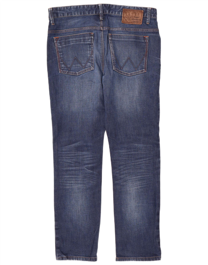 Wrangler Slim Jeans til mænd W32 L30 Blå