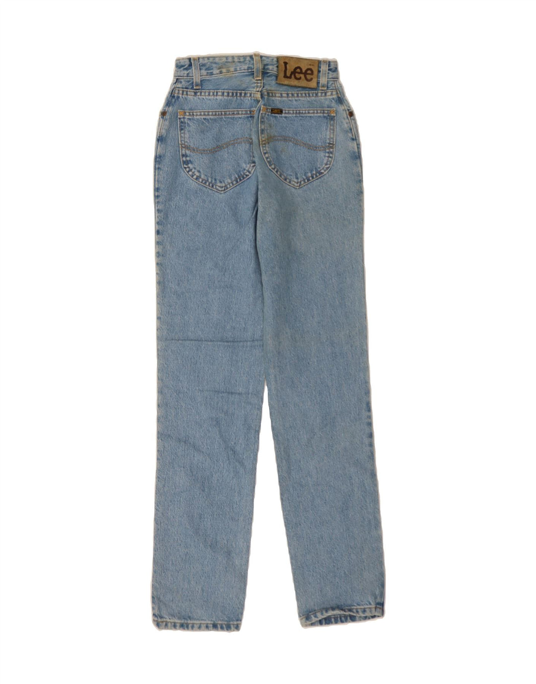 LEE Womens Oklahoma High Waist Jeans W28 L33 Blue Cotton Vintage Lee and Second-Hand Lee from Messina Hembry 