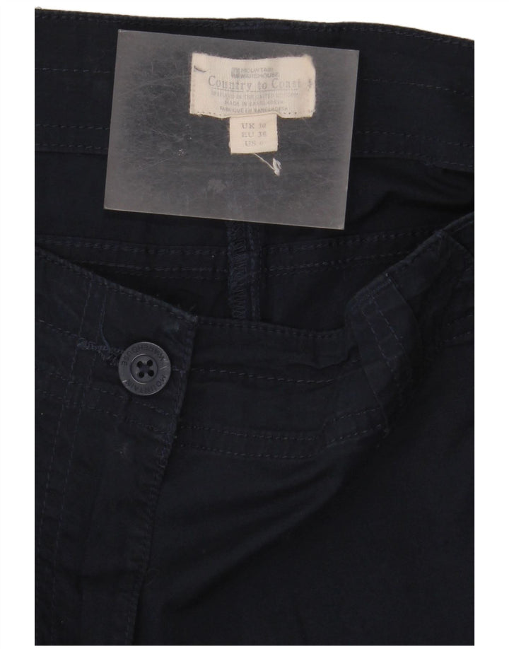 Mountain Warehouse Dame Chino Shorts UK 10 Small W30 Navy Blue