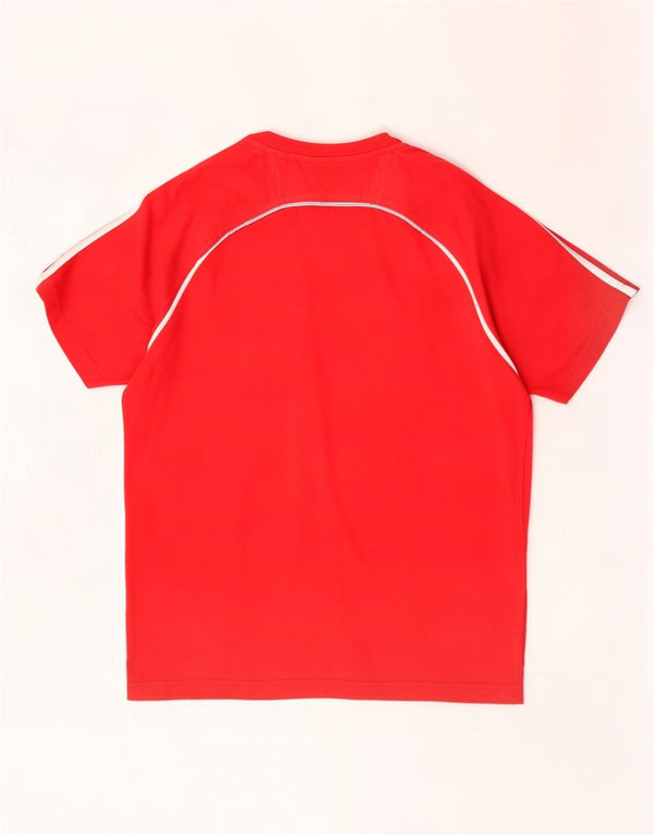 Champion Herre grafisk T-shirt Top Stor rød farveblok