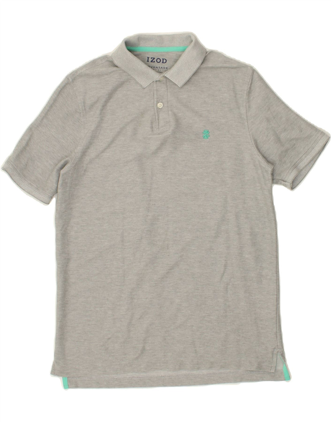 IZOD Mens Polo Shirt Small Grey Cotton Vintage Izod and Second-Hand Izod from Messina Hembry 