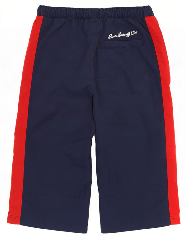 Nike Boys Graphic Sport Shorts 10-11 Years Medium Navy Blue Colourblock