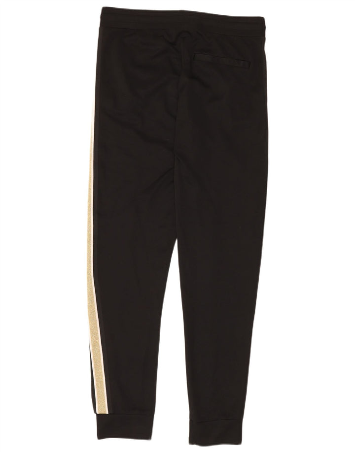 TRUE RELIGION Dame træningsdragt Bukser Joggers UK 14 Medium Black