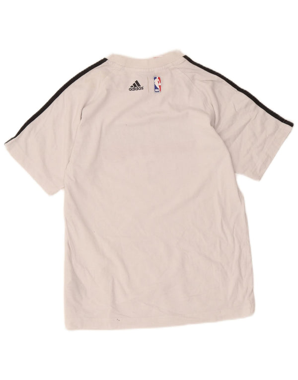 Adidas drenge grafisk t-shirt top 13-14 år hvid