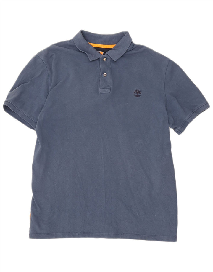 Timberland Herre Regular Fit Polo Shirt Large Navy Blue