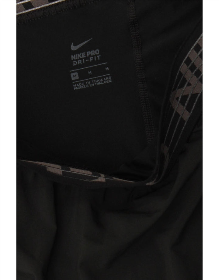 Nike grafiske sportsshorts til kvinder UK 14 Medium Sort