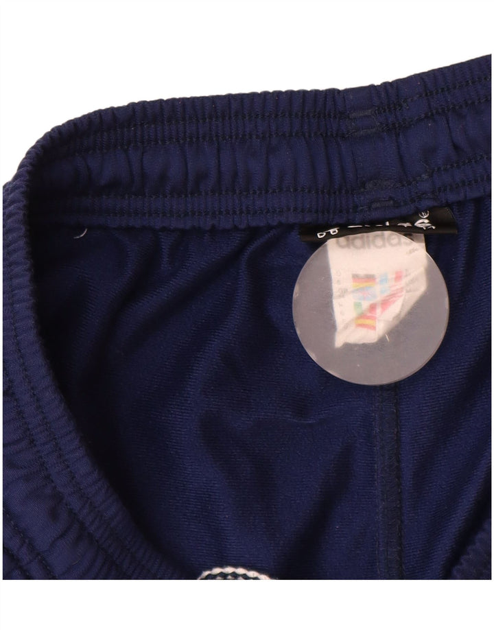 Adidas Herre grafiske sportsshorts Små marineblå Colourblock Polyester