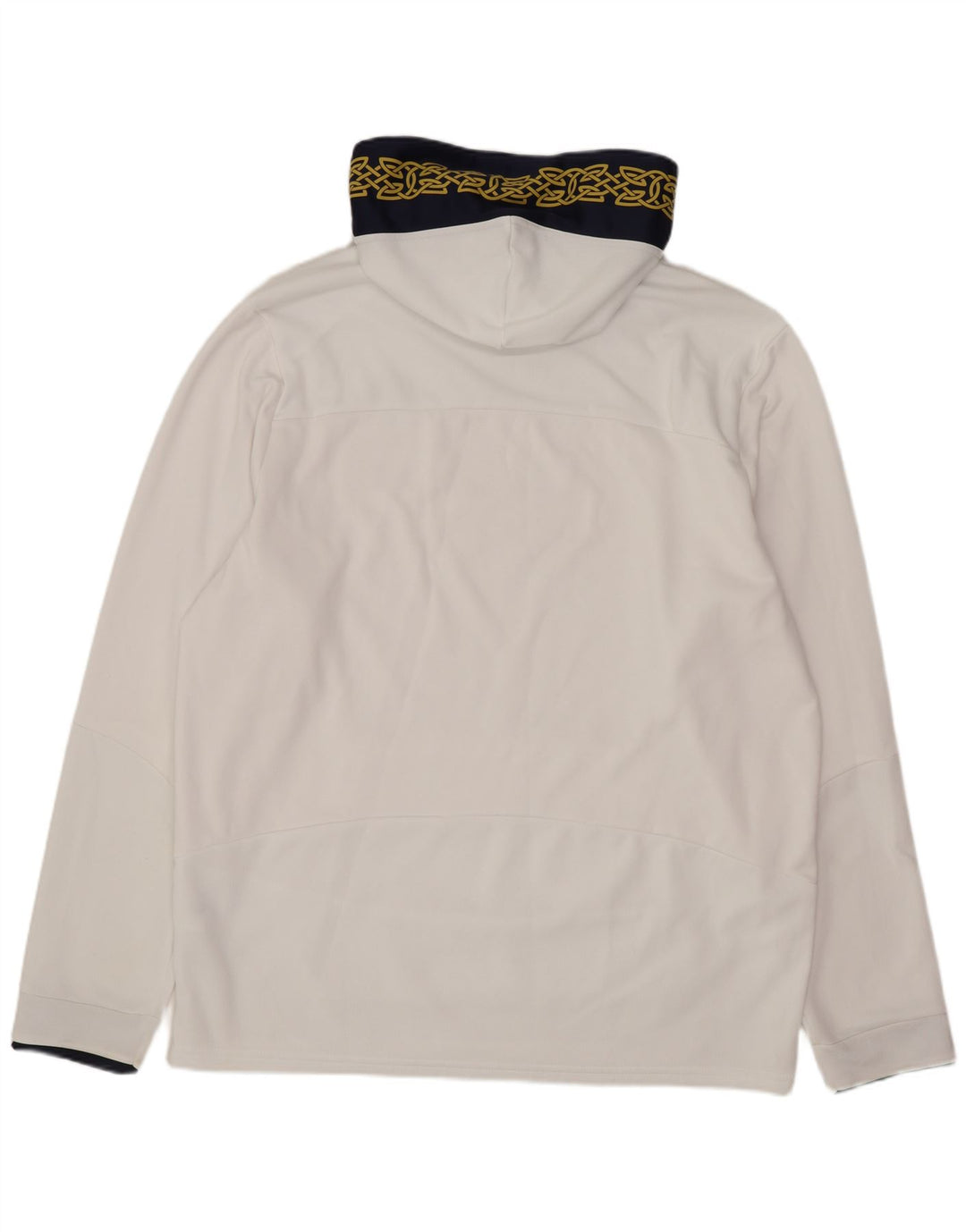 UNDER ARMOUR Grafisk hættetrøje til mænd Large White Colourblock Polyester