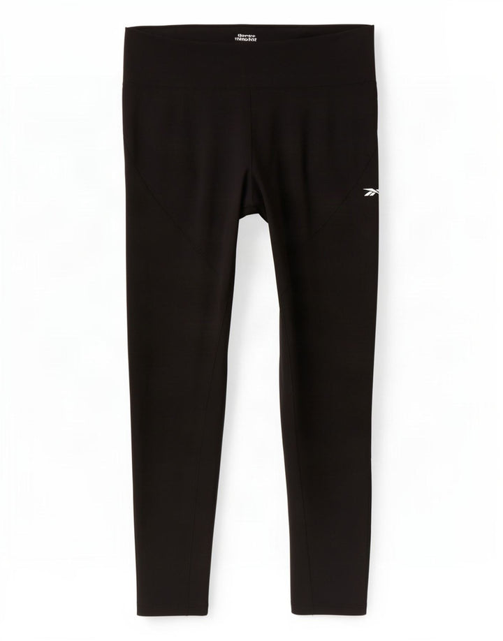 Reebok Womens Crop Leggings UK 20/22 XL Sort