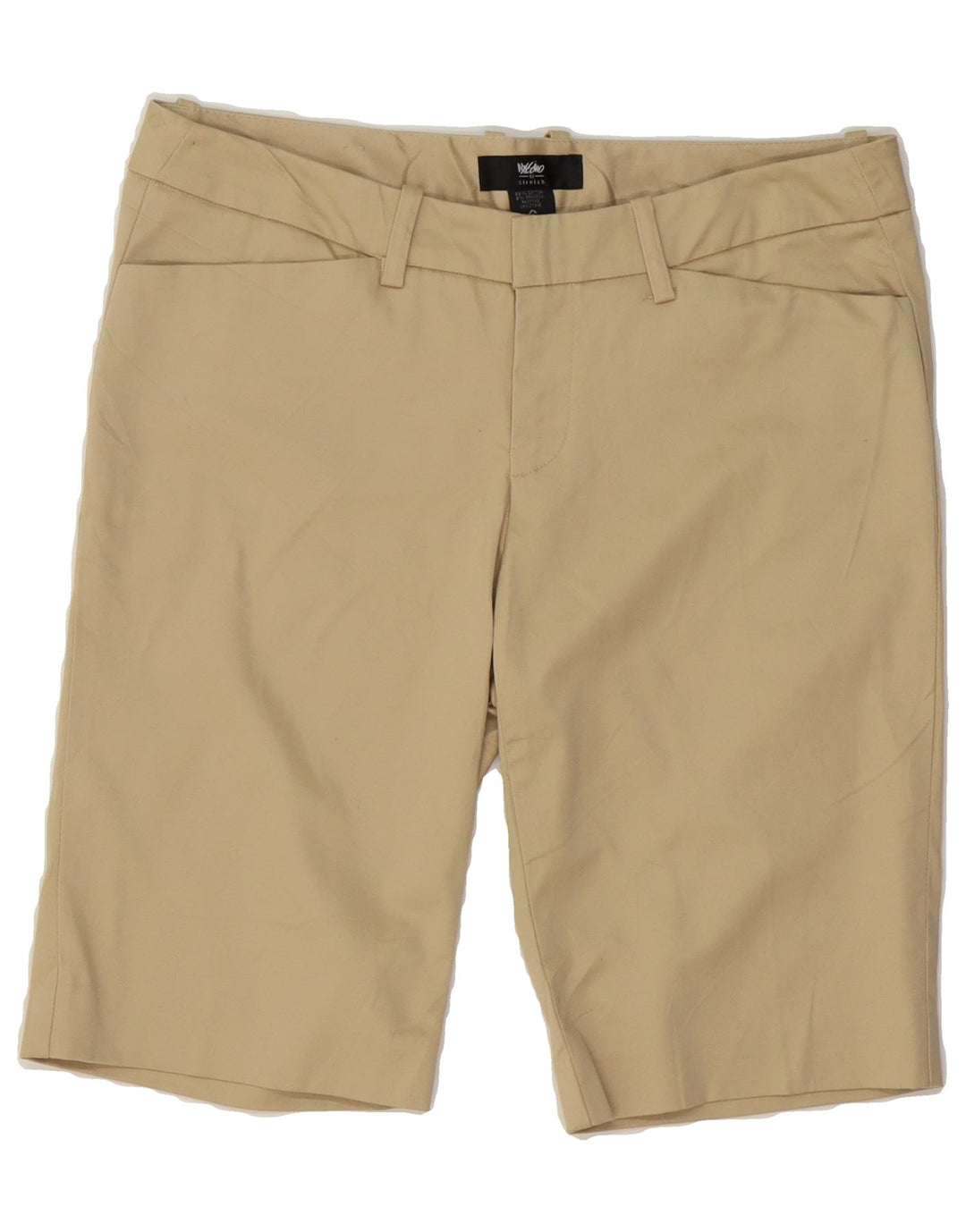 MOSSIMO Womens Casual Shorts US 6 Medium W30  Beige Cotton Vintage Mossimo and Second-Hand Mossimo from Messina Hembry 