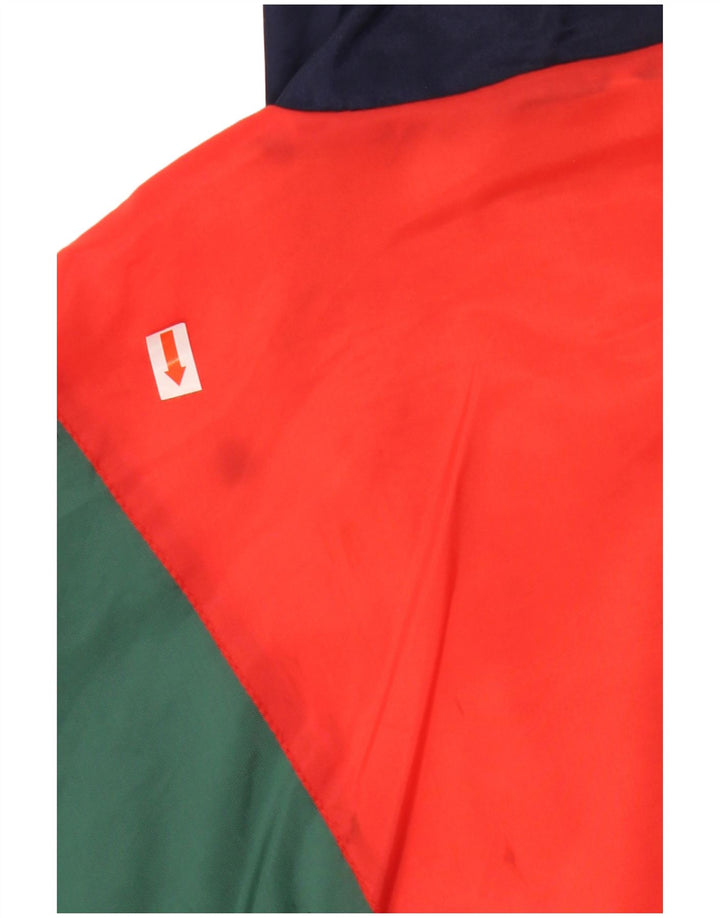 VINTAGE Træningsdragt til mænd Topjakke Stor flerfarvet Colourblock