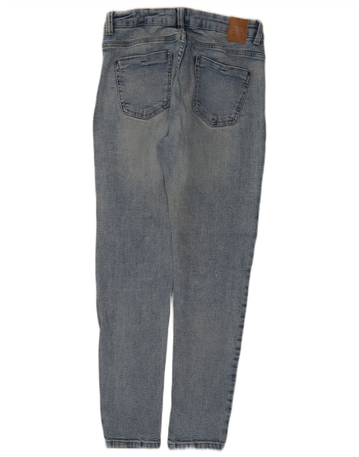Zara Dame Skinny Jeans EU 40 Medium W30 L27 Blå